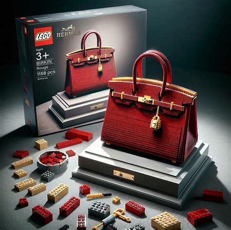 lego hermes|Lego Hermes birkin bag.